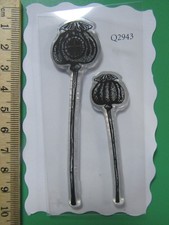 Pair of Poppy Houses - 2 Cling