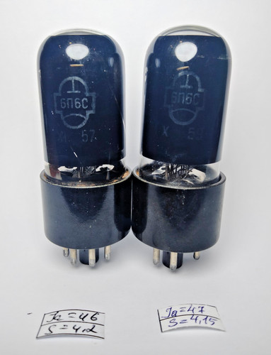 Pcs new 6p6s 6v6 - 2, 6p6s/6v6/