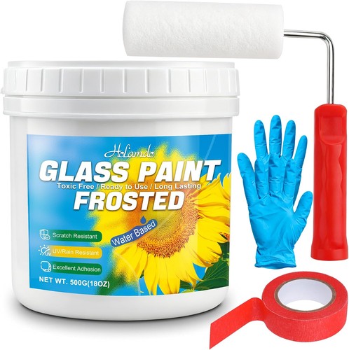 Frosted glass paint - frosted,