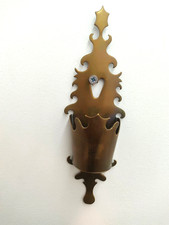 Victorian-style brass wall