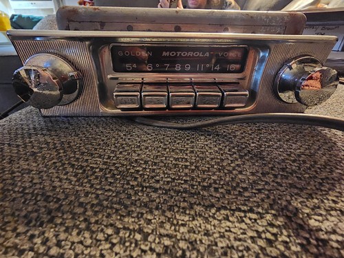 Vintage motorola golden voice - motorola,