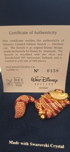 Disney swarovski cheshire cat - swarovski,