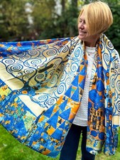 Ladies 100% SILK Painter Klimt