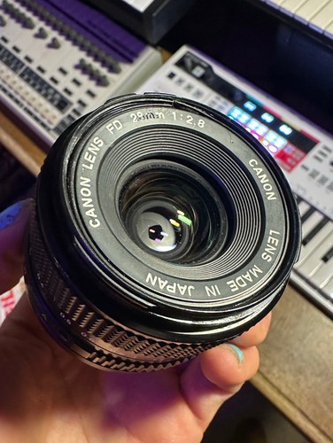 Vintage canon 28mm camera - vintage,