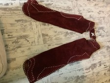 Vintage Burgundy Leather