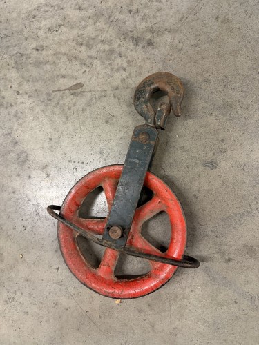Scaffolding gin wheel pulley - scaffolding,
