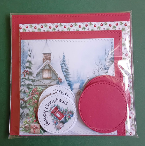 Card making christmas - making,