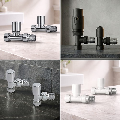 Radiator valves - radiator, x2