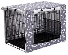 Dog Crate Cover Durable Polyester Pet Kennel Cover Universal Fit for Wire Dog