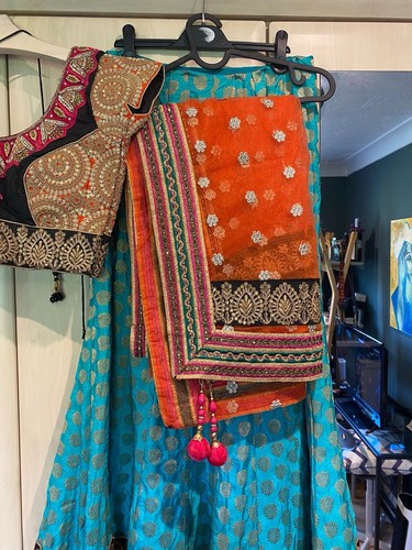 Womens ladies designer lengha - womens,
