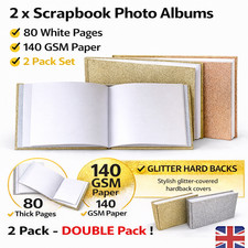 2 x Glitter Scrapbook Photo