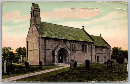 Leeds england c1910 postcard - leeds,