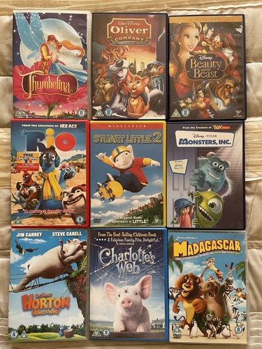 Children dvd job lot - job,