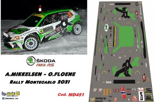 Decal skoda fabia r5 - fabia,