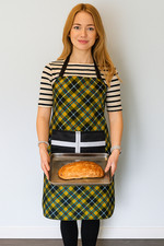 Cornish National Tartan Apron Cornwall Flag Pocket St Ives Padstow Newquay Gift