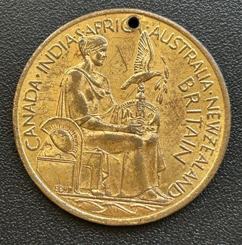 George coronation medal - george,