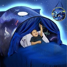 Kids Dream Tent Pop-up Foldable Tent Bed Home Indoor Play House Birthday Gifts