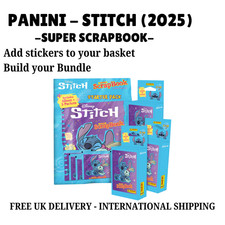 Panini STITCH Super Scrapbook (2025) Single Stickers choose your bundle lot