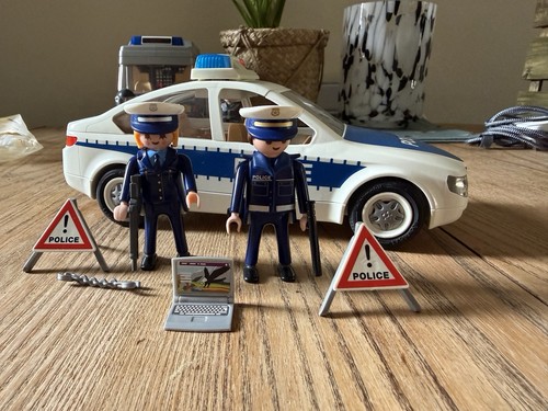 Playmobil police car - playmobil,