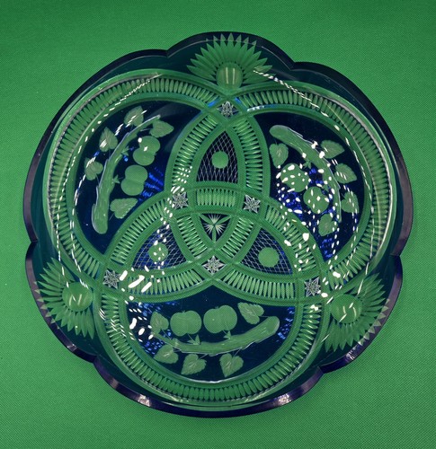 Cut clear blue cobalt - cut,
