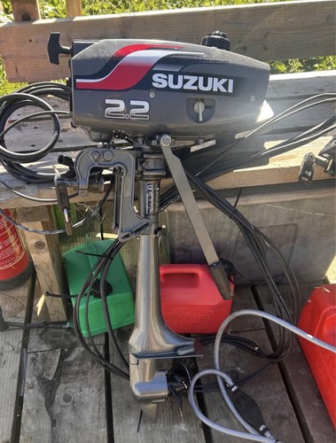 Suzuki 2hp outboard engine - outboard,