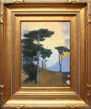 MONTEREY CYPRESS PAINTING ~
