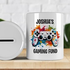 Personalised Gaming Money Box