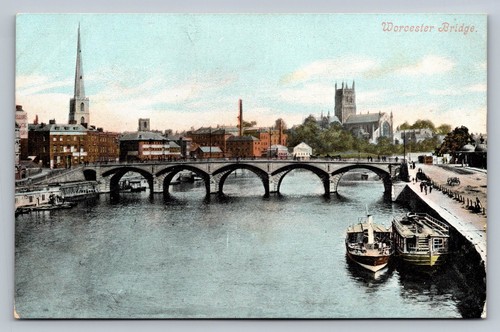 Postcard worcester the - worcester,