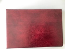 Cigarette card binder/album – Red – Excellent