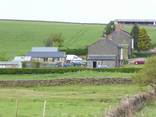 Photo 6x4 roadside houses - 6x4, at