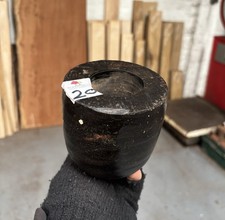 1 x Ebony Part Turned Blank /Exotic Hardwood/Woodturning Blanks