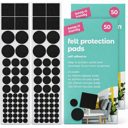 100pk self adhesive - 50-100pk, felt