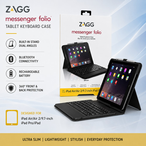 Zagg ipad 5th 6th air - (ipad, 1/air