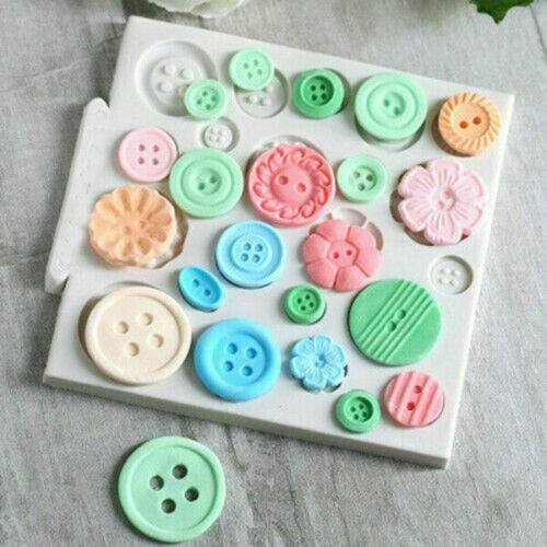 Holes button fondant - holes,