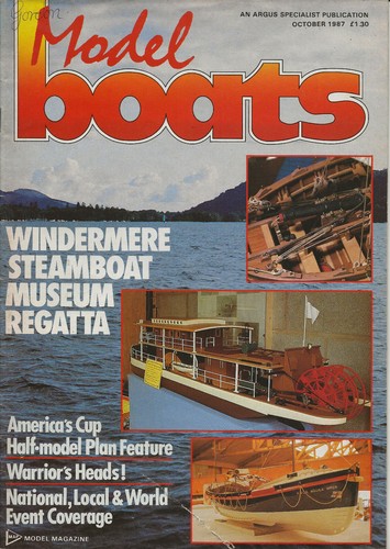 Model boats magazine october - boats,