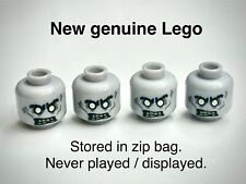 Lego 4 X Zombie Monster Fighter Minifigure Minifig Head 10228 2012 3626pb0752