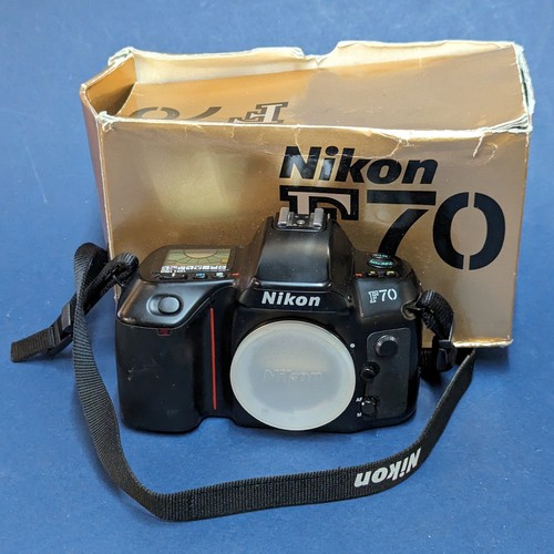 Boxed nikon f70 35mm - film, slr