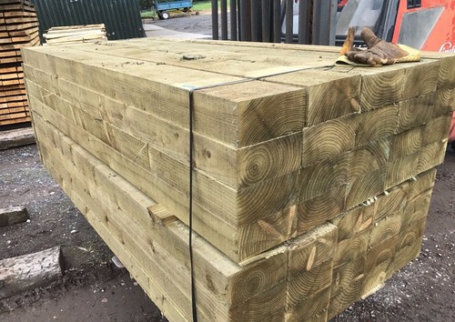 Railway sleeper new pressure - railway,