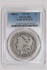1888-O VAM-24 "OVAL O" TOP 100