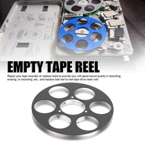 Empty tape reel - ­empty, sound