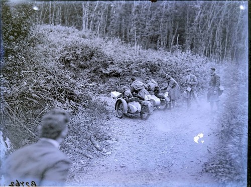 Antique glass negative - antique,