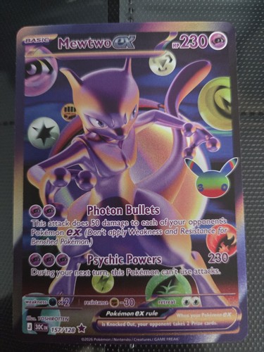 Pokemon mewtwo 157 128 - pokemon:, ex