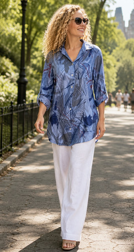 Made italy women bluetunic - made,