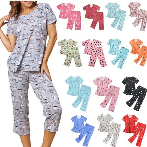 Ladies summer pyjamas set - set, tops