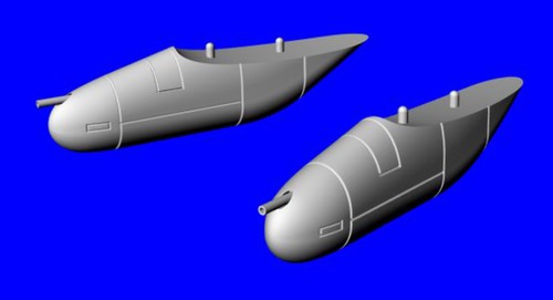 Models lf3d7234 12 7mm - lf3d7234, 1:72
