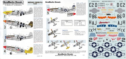 Aeromaster decals 51b - decals, 1/48