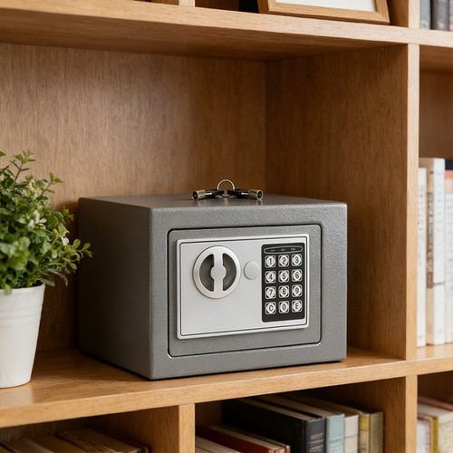 Digital electronic steel safe - electronic,