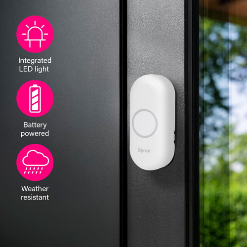 Byron wireless doorbell set - byron,