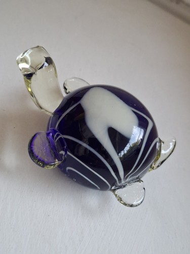 Vintage hand blown cobalt - cobalt, art