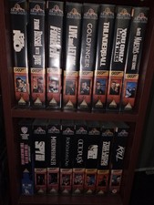 VHS James Bond collection of
